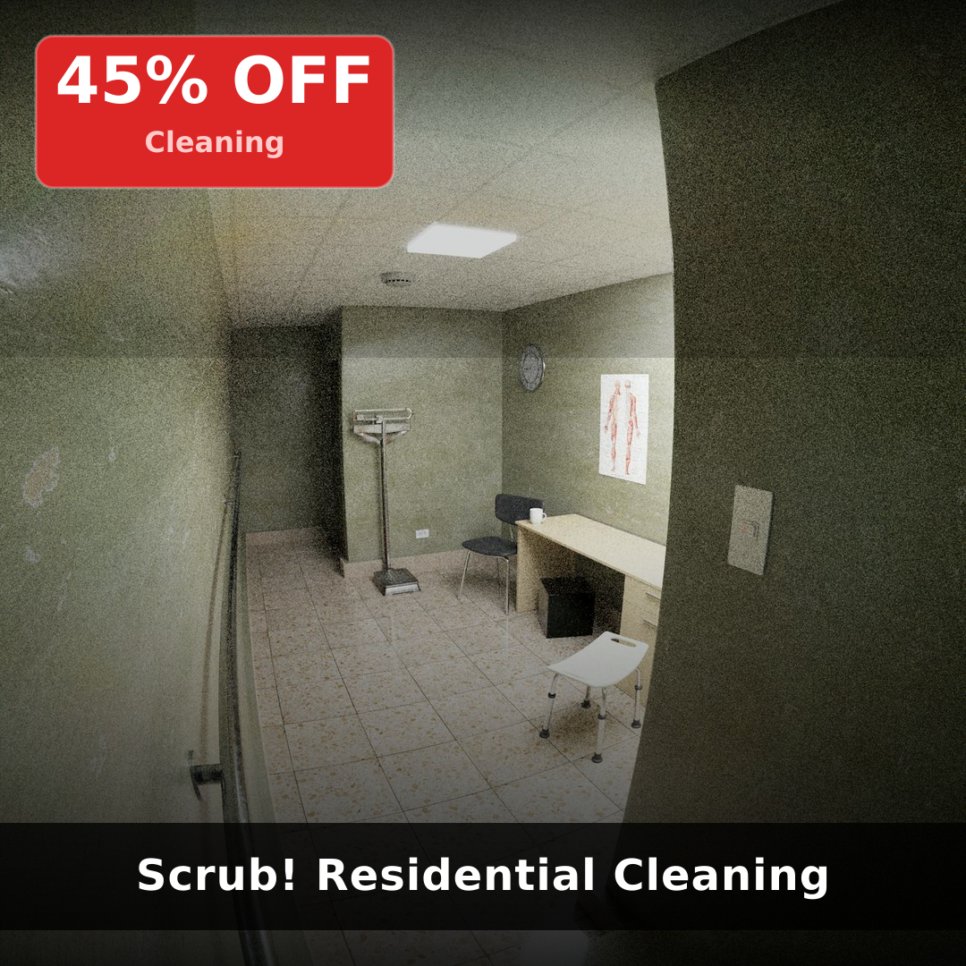 Scrub! Residential Cleaning 45% off